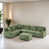 Velours côtelé vert