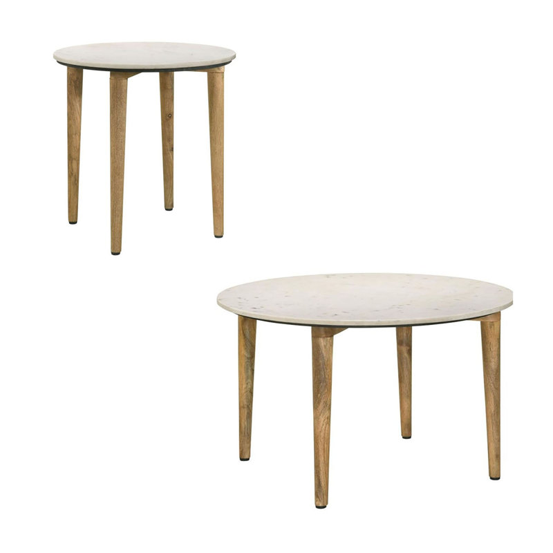 Ensemble de tables basses 2 pièces Fenaly