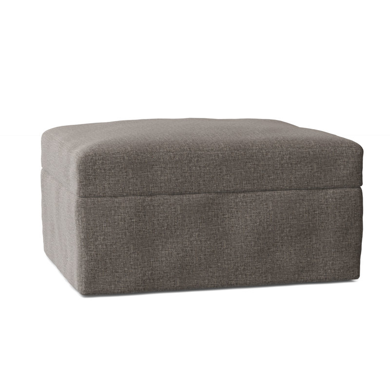 Repose-pieds Hartig, Tissage natté gris anthracite Drusky Sustain®