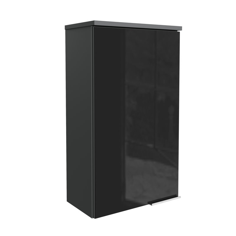 Kara Bathroom Cabinet, Anthracite, Left