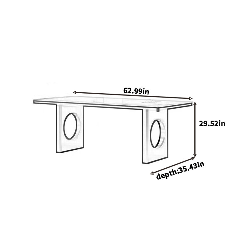 Vergeer, 29.52"H x 62.99"L x 35.43"W