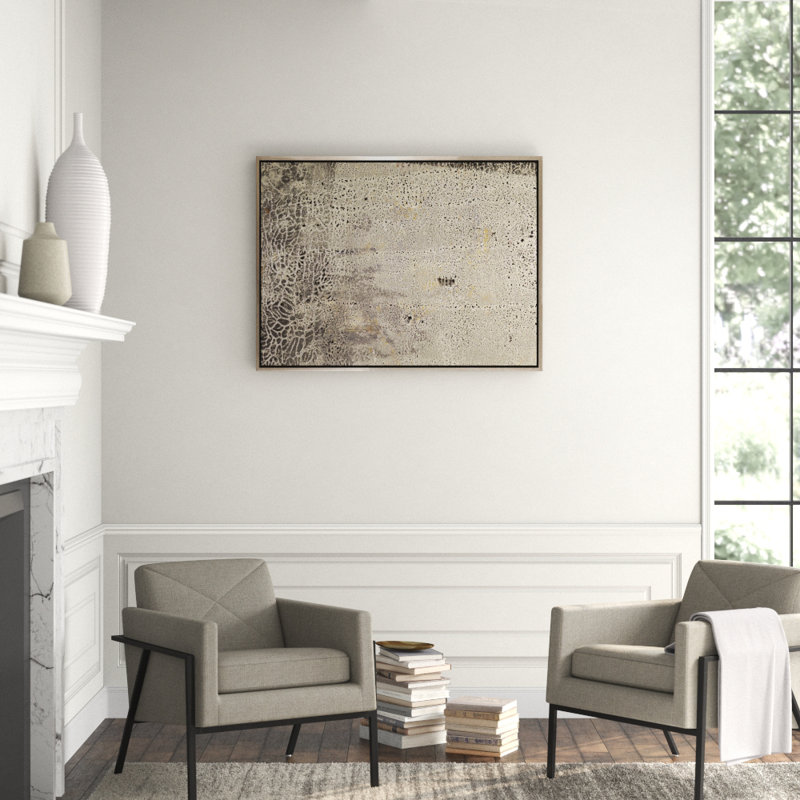 Gator Black Print, 48" H x 60" W x 2.25" D