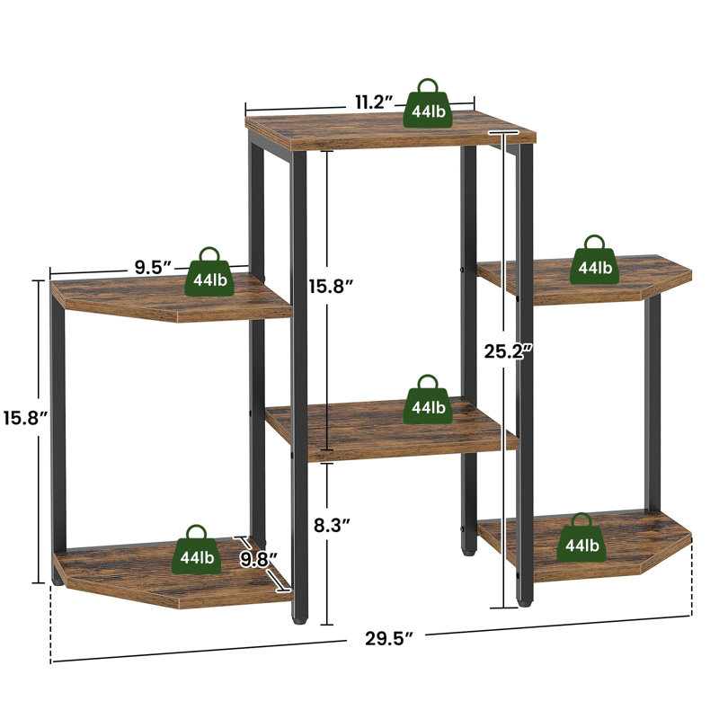 Support pour plante à 6 niveaux