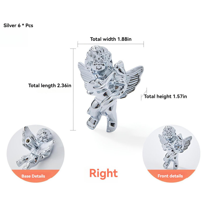 Creative Silver Handle, Cabinet & Drawer Pull