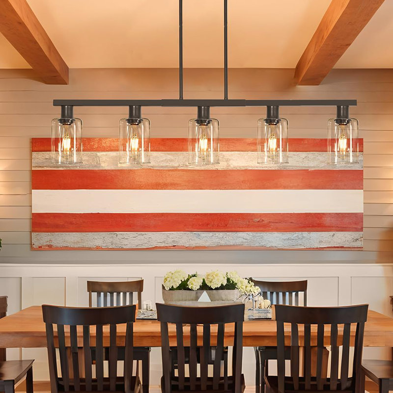 Ensemble de 3 luminaires suspendus en cristal modernes à hauteur réglable pour îlot de cuisine, salle à manger et salon, Or