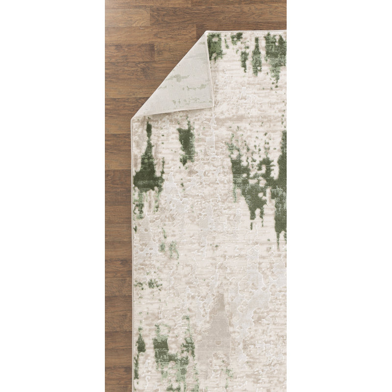 Luckey Abstract Indoor Rug, Rectangle 5' x 7'