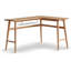 Bureau simple en bois massif en forme de L-1118258464