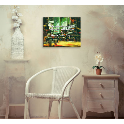 Artsy Quote "Accessories are like vitamins to fashion." By Anna Dello Russo Gallery Wrapped Canvas