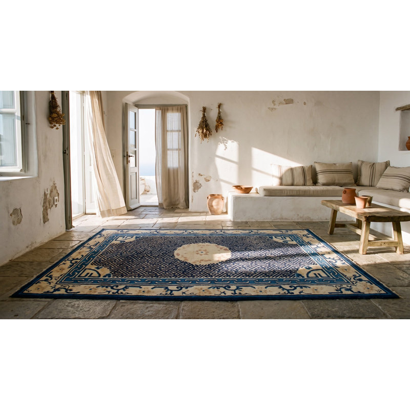 Antique Peking Chinese Ivory 1900s Rug