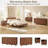 6-Drawer Mid-Century Arched Dresser-1136630901