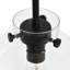 Plafonnier rond en métal Ossabaw, noir mat-1338735870