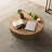 Talyth 35" W Circular Solid Wood Coffee Table with Gloss Finish-2145274726-2126956927