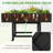 Ethelle Movable Raised Garden Beds Outdoor With Lockable Wheels-2120802155-2120802151