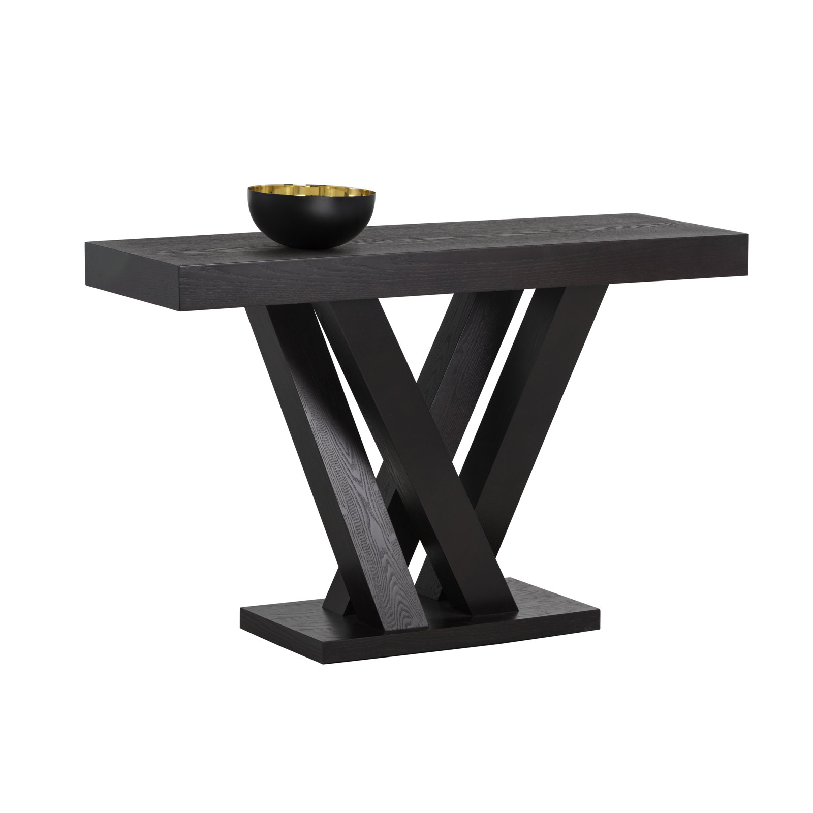 Stubbs 47.25'' Solid Wood Console Table, Dark Espresso