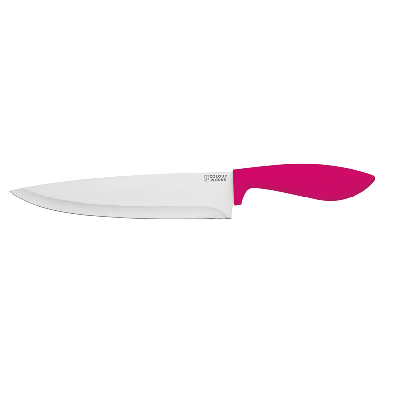 Colourworks Brights 5 Piece Stainless Steel Knife Block Set