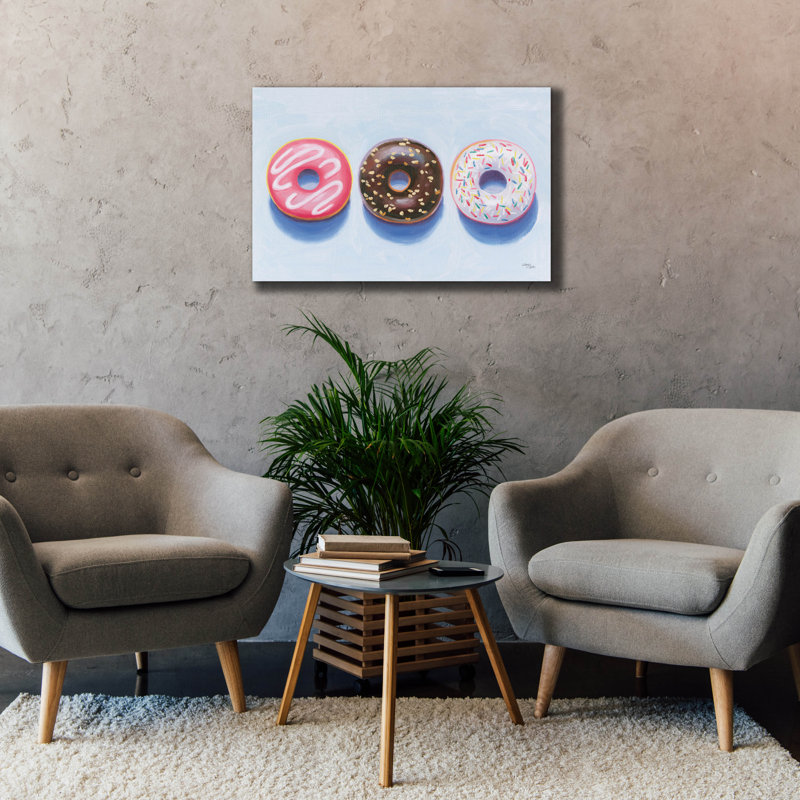 Toile épique Graffiti «Donuts» par Wellington Studio, 40 po x 26 po, H 26 po x l 40 po