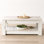 Table basse en bois massif avec rangement Easthampton