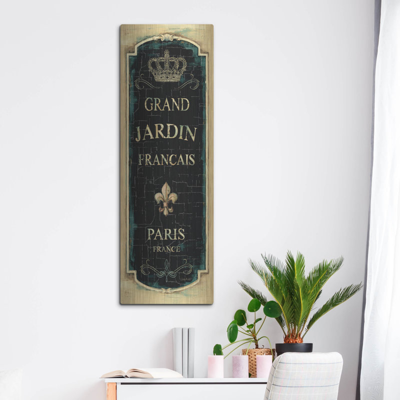 «Garden View VIII» par Lisa Audit, H 48 po x l 16 po