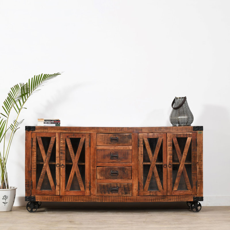 180cm Solid Wood Sideboard