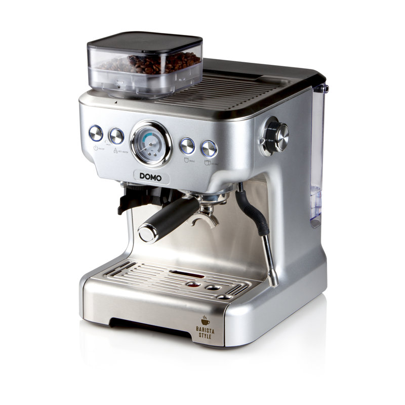 Domo Semi-Automatic Espresso Machine with Frother
