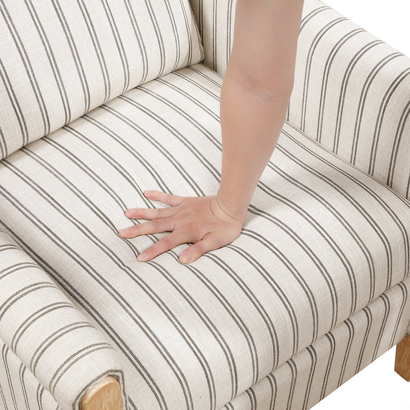 Fauteuil inclinable en bois massif 1 pièce