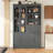 47.2X15.7X75inch Freestanding Buffet With Hutch-1969292712