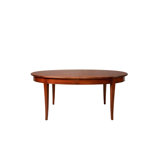 Bourg Philippe Oval Solid Wood Extendable Dining Table