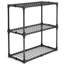 Tablette de rangement robuste avec couvercle - Assemblage facile pour les maisons 110 lb par tablette
