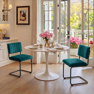 Chaises de salle à manger en porte-à-faux 19,5 po Aveon