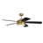 Satin Brass with Flat Black/Mesquite Blades