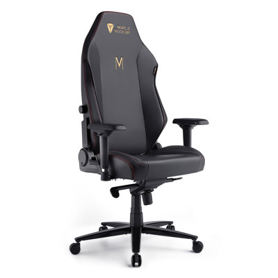  Fauteuil de jeu ergonomique pour PC - appui-tête lombaire avec accoudoirs 4D et chaise d'ordinateur