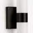 18 In 2-Light White Double Tube Wall Sconce ,Sleek Up And Down Light Fixture For Bathroom, Bedroom-1370455487