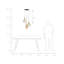 Anneli 3 - Light Gold Cluster Pendant
