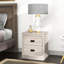 Bristol 2 Drawer Bedside Table