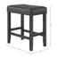 Tabouret de bar 25 po avec siège en faux cuir Alaterre Furniture Madison-1118771915