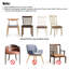 Housse extensible pour chaise de salle à manger-678954530