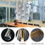 Lustre moderne à 9 lumières H 78 po-477943031