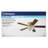 Rosenblatt 52'' Ceiling Fan with Light Kit-50118212-29587319
