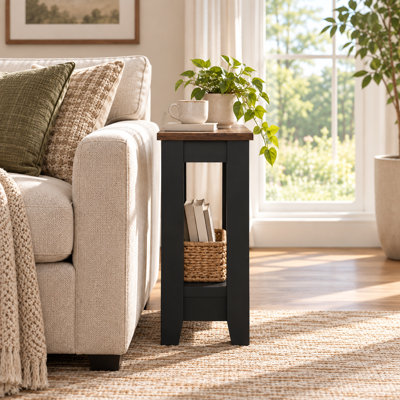 Justine Basilico End Table with Storage