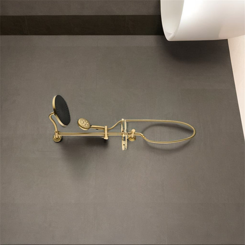 Complete Shower System, Gold