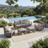 Outdoor PE Wicker Patio Furniture Set Comfortable, Weather-Resistant For Patios & Gardens