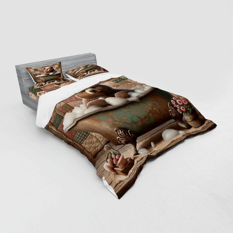 Polyester Duvet Cover, King Duvet Cover + 3 Additional Pieces
