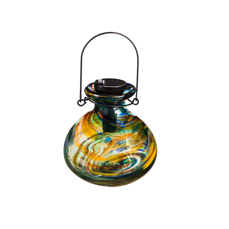 4.84'' Solar Powered Outdoor Hanging Light