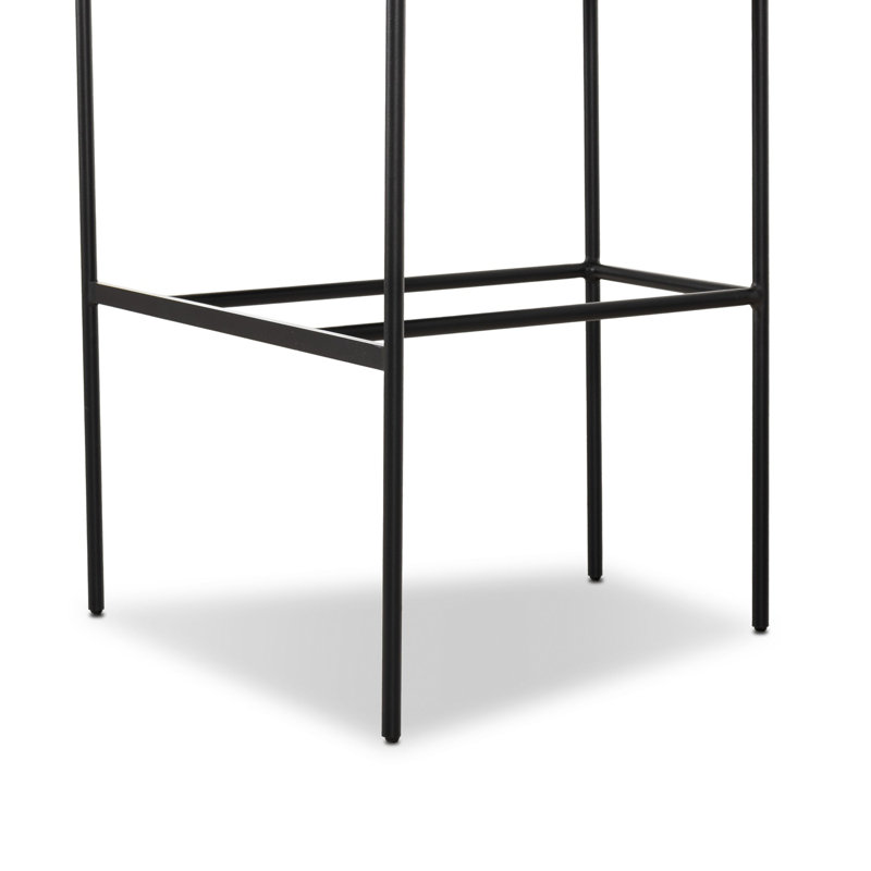 Grayson Counter and Bar Stool, Orly Natural Polyester, Solid, Bar Stool (30.5" Seat Height)