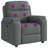  Massage Recliner Chair Dark Grey