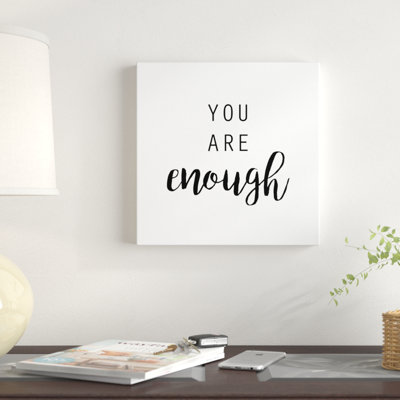 Quotable III 1 Piece Wrapped Canvas Wall Art