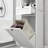 One Compartment Drawer Laundry Crate - White, E1 Material, Painting For A And Stylish Storage White Sorter With Versatile Design Compartment, Drawer, , Painted Multiple Uses