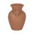 Decorative Amphora Table Vase Set of 2 - Sculptural Handled Vases for Home Decor - Rustic Textured Finish - Brown-307749753-307749751