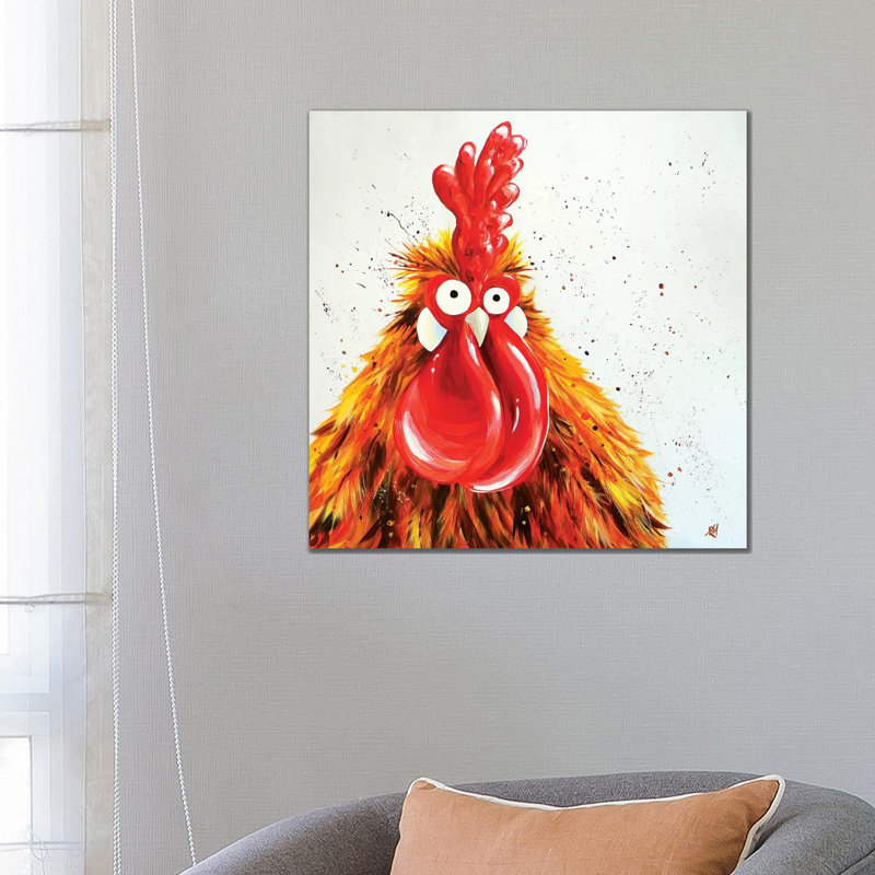 « Fernando » par Kim Haskins, reproduction d’art, Pas de tapis, H 26 po x l 26 po x P 1,5 po, Toile tendue