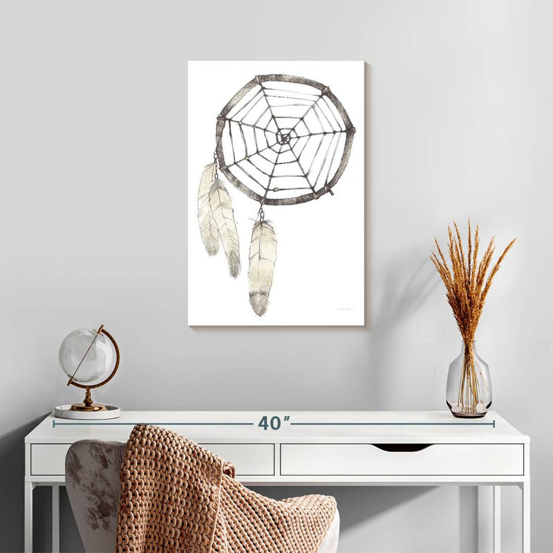 Kerner Dream Catcher Follow Your Dreams Neutral, 24" H x 16" W